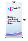Premium Luxury Roll Up Standee Without Printing