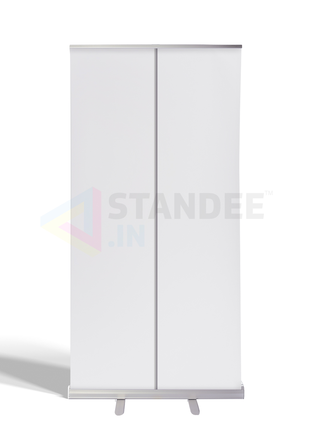 blank roll up standee stand hardware without printing