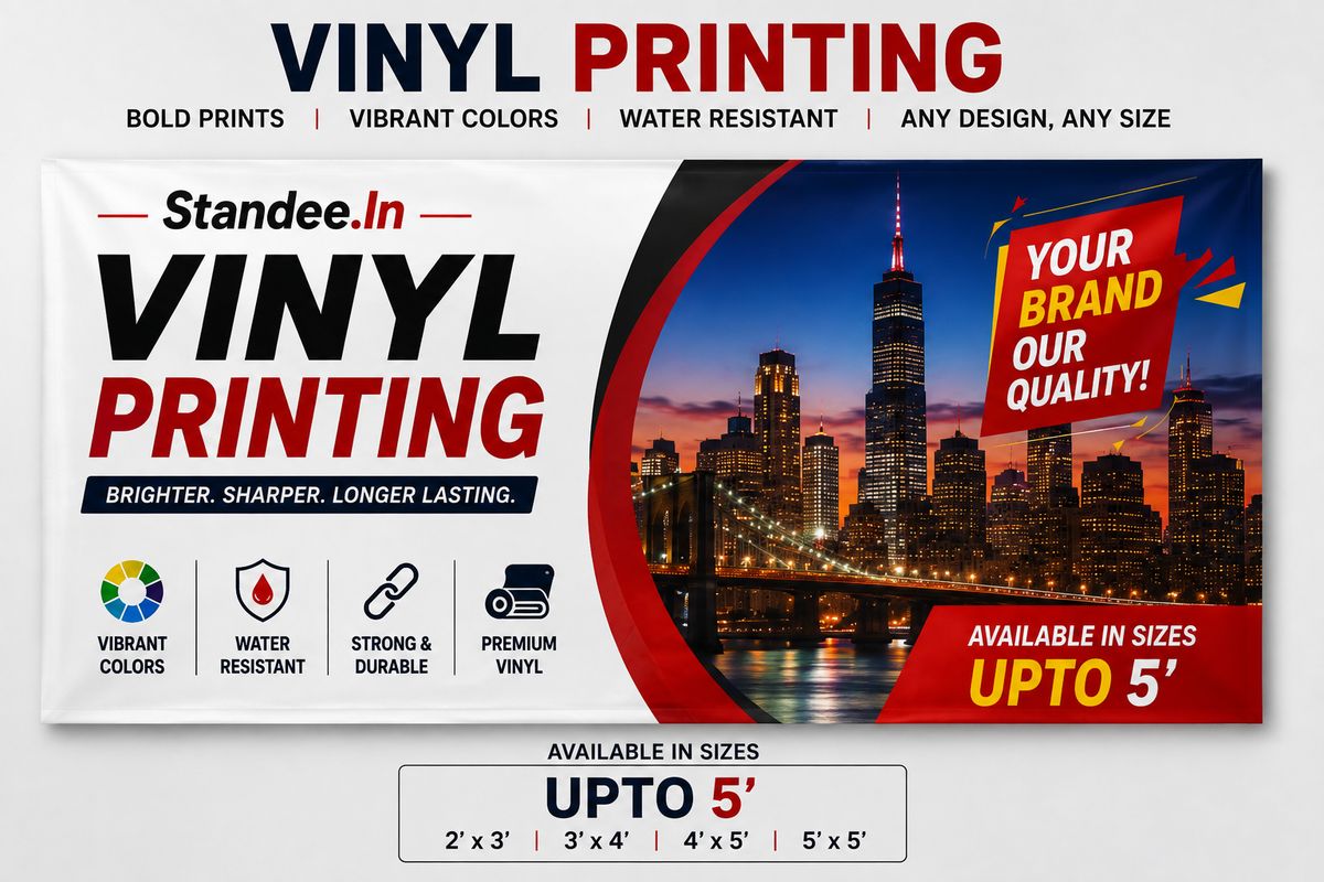 vinyl banner printing water resistant India